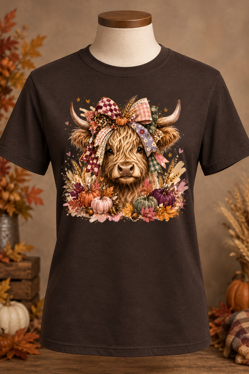 Dark brown shirt mockup